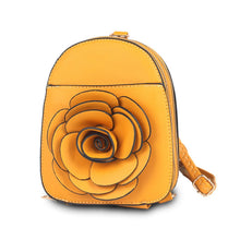 Cargar imagen en el visor de la galería, Mustard Flower Mini Backpack
