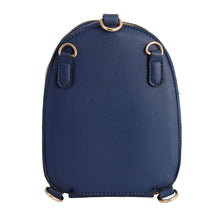 Cargar imagen en el visor de la galería, Navy Flower Mini Backpack
