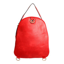 Cargar imagen en el visor de la galería, Backpack Red Rounded Small Handbag for Women
