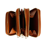 Camel Triple Pocket Crossbody