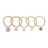 Gold Luxury-Inspired Bracelets