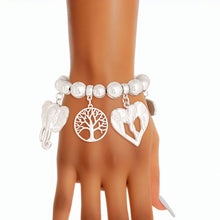 Cargar imagen en el visor de la galería, Silver Africa Elephant Bracelet
