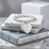 ZPB Silver 1920 Legacy Heart Lock Chain Bracelet