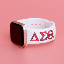 Cargar imagen en el visor de la galería, DST Sorority White Red 1913 Watch Band Strap Women
