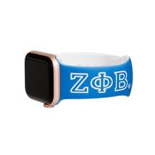 Load image into Gallery viewer, ZPB Sorority Blue White 1920 Watch Band Strap
