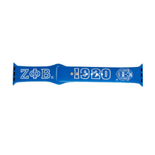 Load image into Gallery viewer, ZPB Sorority Blue White 1920 Watch Band Strap
