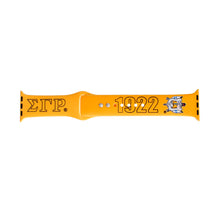 Load image into Gallery viewer, SGRHO Sorority Yellow Blue 1922 Watch Band Strap
