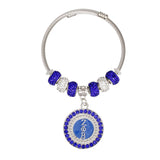 ZPB Greek Merch Bead and Charm Cable Bracelet