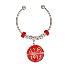 Load image into Gallery viewer, DST Greek Merch Heritage Charm Bangle Bracelet
