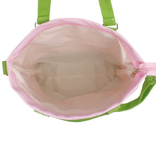 Cargar imagen en el visor de la galería, AKA Sorority Thick Pink Canvas Embroidered Tote
