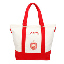 Load image into Gallery viewer, DST Sorority Thick Canvas Embroidered Tote Bag
