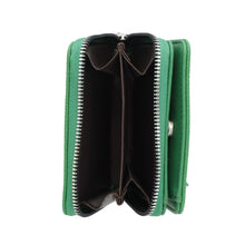 Cargar imagen en el visor de la galería, AKA Sorority Green Tassel Keychain Zipper Wallet
