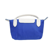 Load image into Gallery viewer, ZPB Sorority Blue Nylon Mini Pouch Handle Strap
