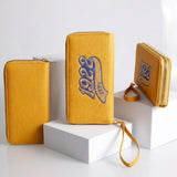 SGRHO Soror Long Yellow 1922 Patch Zipper Wallet