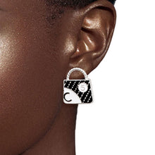 Load image into Gallery viewer, Chic Trio: Designer-Inspired Silver Earring Set

