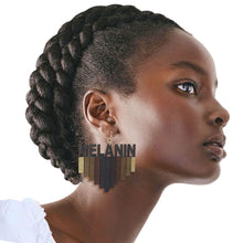 Load image into Gallery viewer, Wood Melanin Earrings
