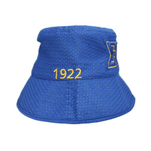 Cargar imagen en el visor de la galería, SGRHO Sorority Yellow Mesh Embroidered Bucket Hat
