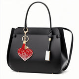 Red Heart Keychain Clip|6 x 3 inches