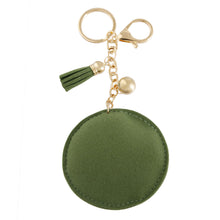 Cargar imagen en el visor de la galería, AKA Pink Green Padded Sorority Keychain
