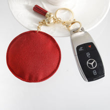 Load image into Gallery viewer, Red Padded DST Keychain|7 x 3.10 inches
