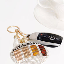 Cargar imagen en el visor de la galería, White Melanin Round Keychain
