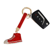 Cargar imagen en el visor de la galería, Keychain Red Bling Chucks Charm for Women
