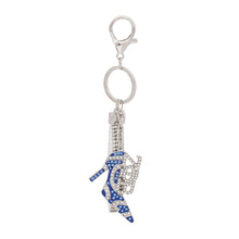 Cargar imagen en el visor de la galería, Keychain Zeta ZPB Sorority Blue Heel for Women
