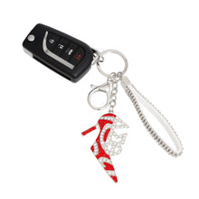 Cargar imagen en el visor de la galería, Keychain DST Sorority Red Heel Charm for Women
