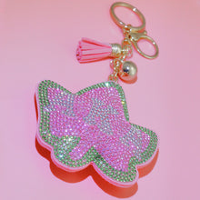 Cargar imagen en el visor de la galería, AKA Sorority Pink Ivy Padded Keychain
