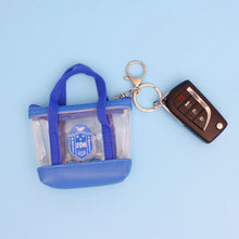 Cargar imagen en el visor de la galería, ZPB Sorority Mini Tote Zipper Pouch Keychain Clip
