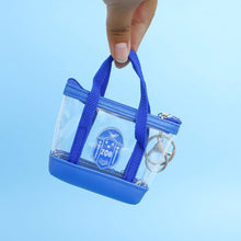 Cargar imagen en el visor de la galería, ZPB Sorority Mini Tote Zipper Pouch Keychain Clip
