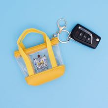 Load image into Gallery viewer, SGRHO Sorority Mini Tote Zipper Pouch Keychain
