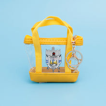 Load image into Gallery viewer, SGRHO Sorority Mini Tote Zipper Pouch Keychain
