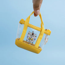 Load image into Gallery viewer, SGRHO Sorority Mini Tote Zipper Pouch Keychain
