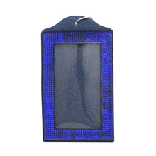 Load image into Gallery viewer, ZPB Blue Sparkling Sorority Pride ID Badge Holder
