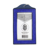 ZPB Blue Sparkling Sorority Pride ID Badge Holder