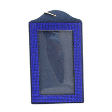 Load image into Gallery viewer, SGRHO Blue Sparkle Sorority Pride ID Badge Holder
