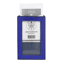 Load image into Gallery viewer, SGRHO Blue Sparkle Sorority Pride ID Badge Holder
