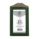 AKA Green Sparkle Sorority Pride ID Badge Holder