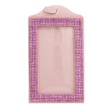 AKA Pink Sparkle Sorority Pride ID Badge Holder