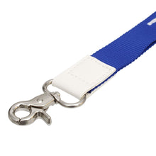 Load image into Gallery viewer, ZPB Blue Canvas Lanyard ID Badge Clip Women
