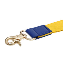 Load image into Gallery viewer, SGRHO Gold Canvas Lanyard ID Badge Clip Women
