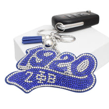 Cargar imagen en el visor de la galería, ZPB Sorority 1920 Padded Keychain Bag Clip
