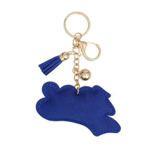 Load image into Gallery viewer, SGRHO Sorority 1922 Padded Keychain Bag Clip

