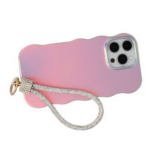 Load image into Gallery viewer, Rhinestone Phone Wrist Strap Clear Bling Accessory
