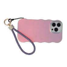 Load image into Gallery viewer, Rhinestone Phone Wrist Strap Purple Bling Accessory
