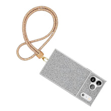 Load image into Gallery viewer, Rhinestone Long Phone Strap Topaz Bling Lanyard
