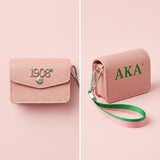 AKA Pink 1908 Earbud Mini Snap Case with Clip