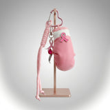 Breast Cancer Pink Ribbon Boxing Glove Keychain