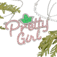 Cargar imagen en el visor de la galería, AKA Pretty Girl Pink Pendant Necklace Women
